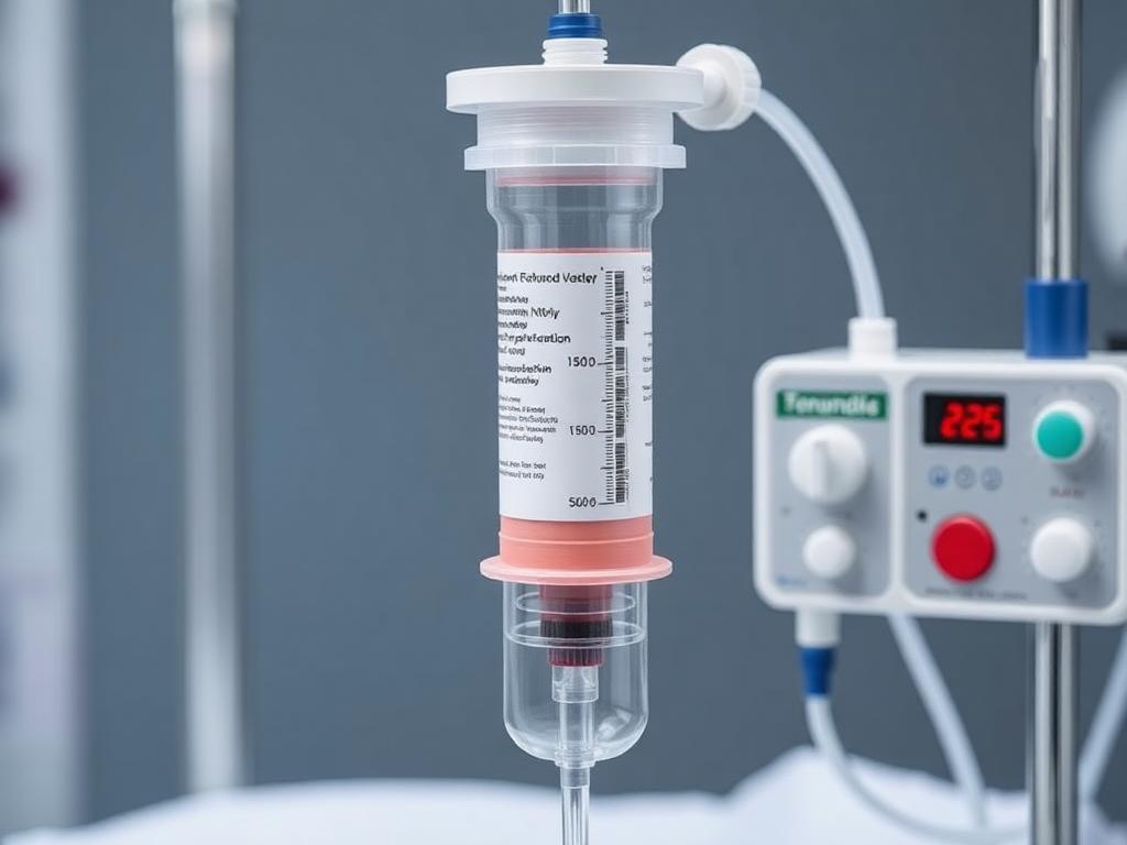 In-line installation on a CPB, ECMO or CRRT circuit — flow 100–700 ml/min, up to 24 h